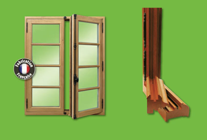 Fenêtres en Bois Gamme Patrimoine