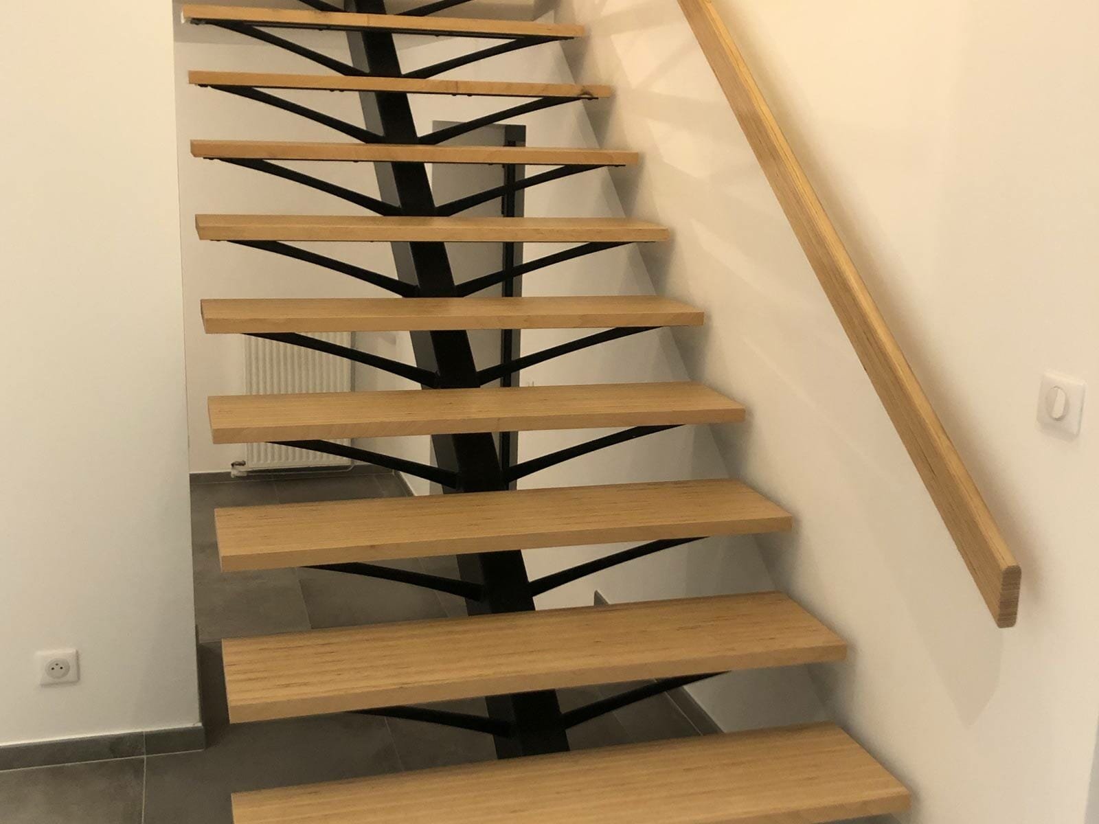 Réalisation d'un escalier sur-mesure