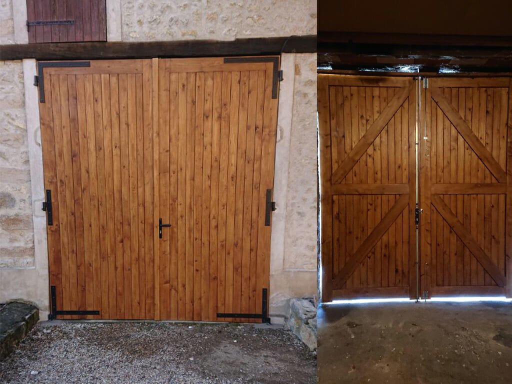 Porte de garage sur mesure à Cerny en Essonne