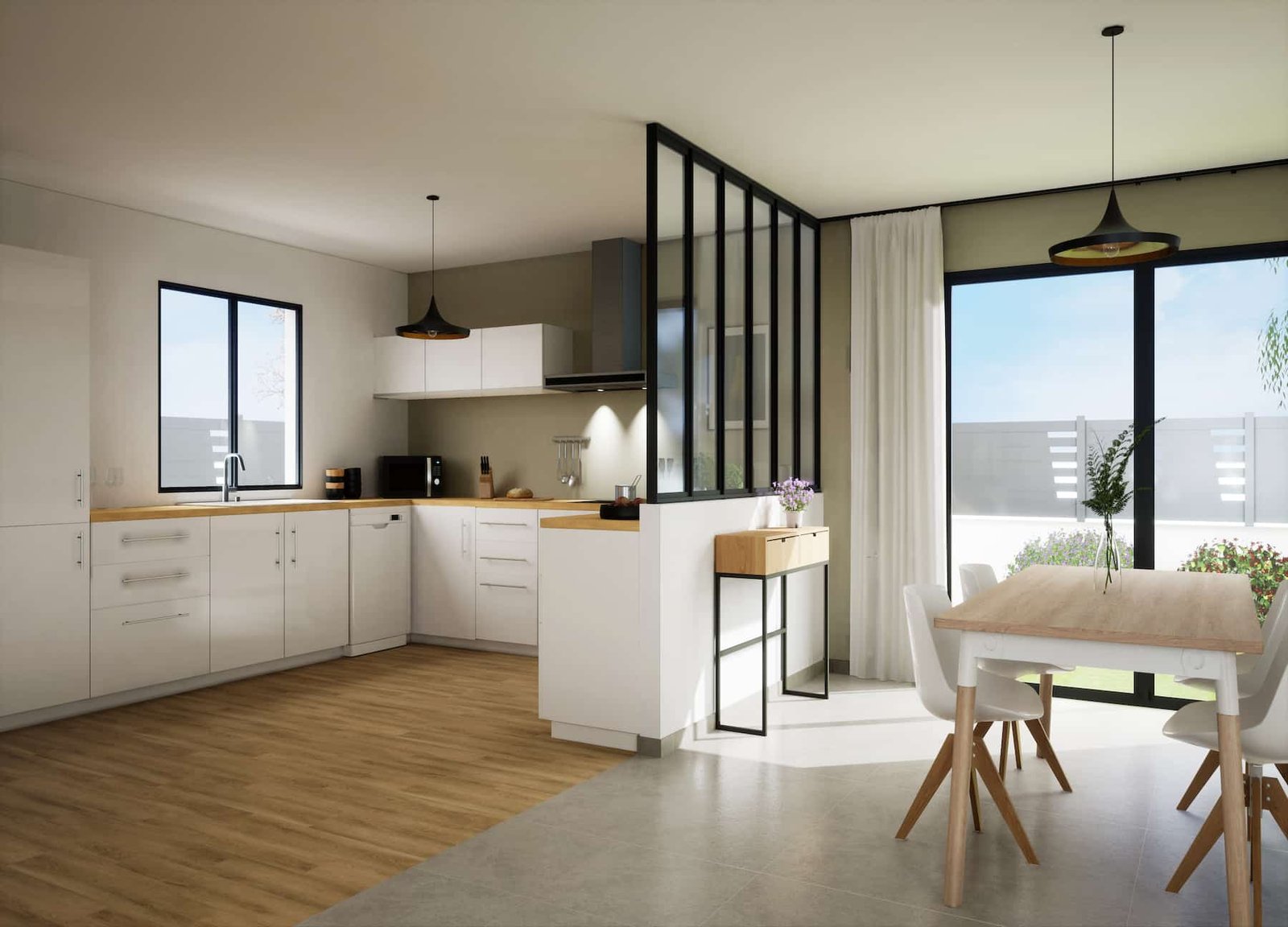 Comment marier le parquet et le carrelage