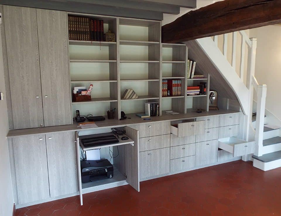 Aménagement sous escalier à Chartres