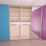 Dressing d'une chambre pour un enfant à Torcy.