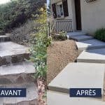 maçonnerie Essonne escalier extérieur