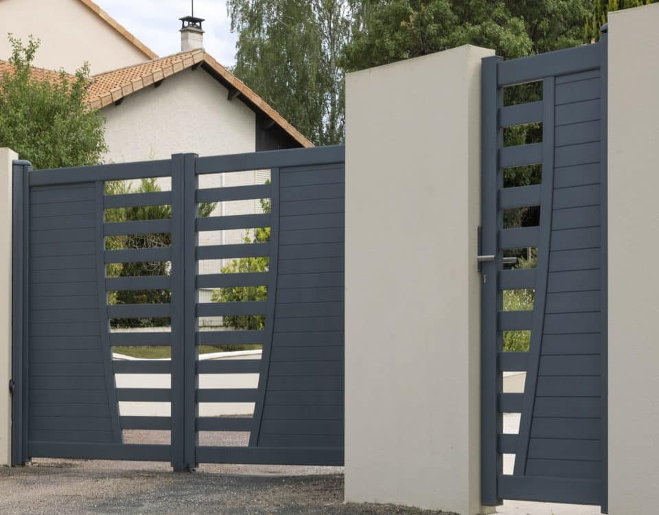 portail en aluminium