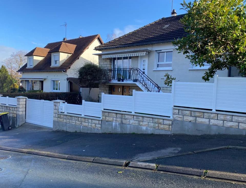 clôture aluminium à Villemoisson