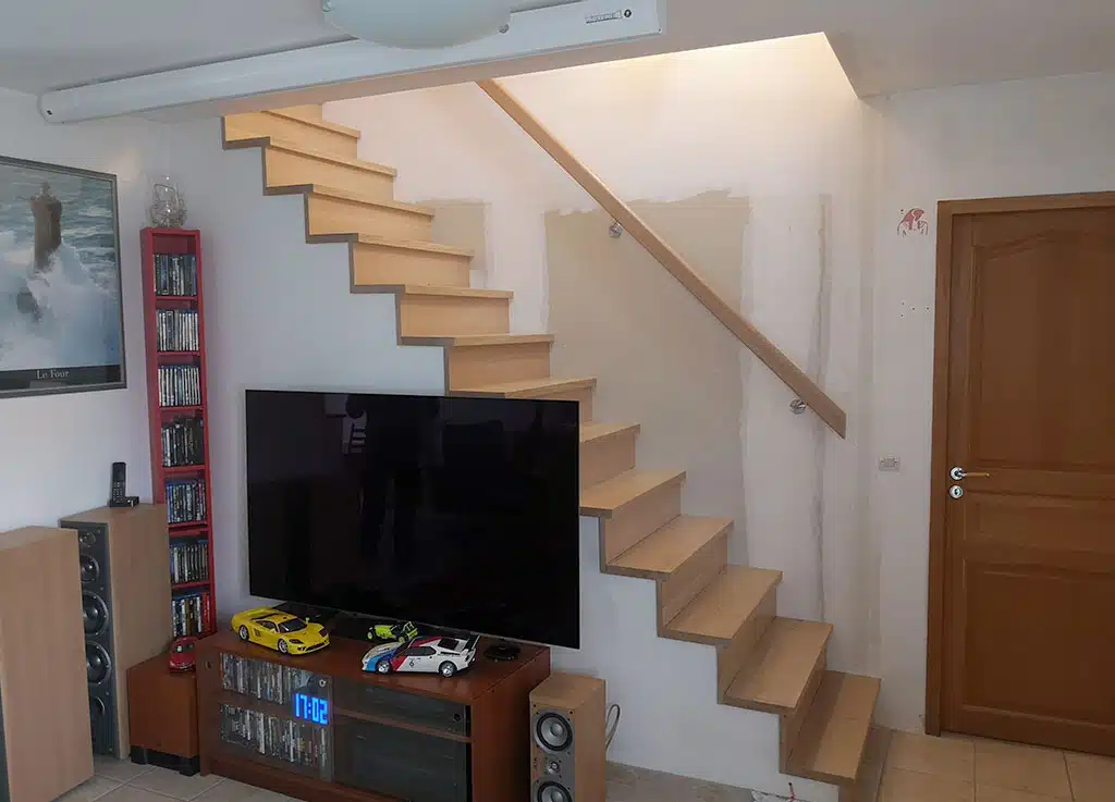 Création d’un escalier sur mesure en Essonne