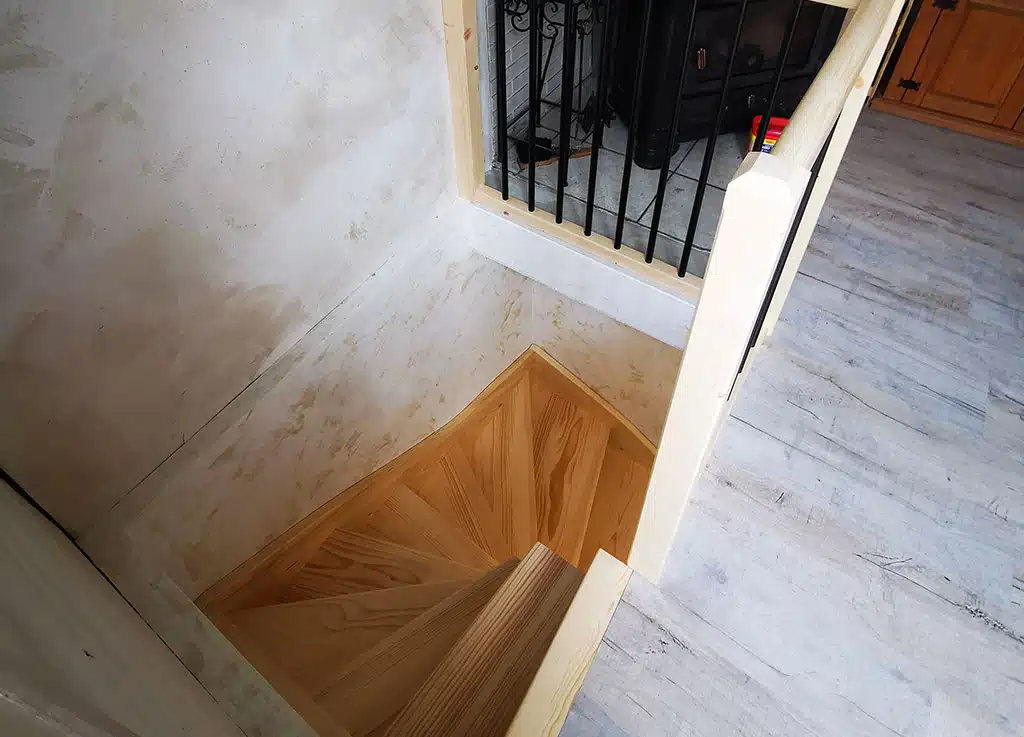 Escalier sur mesure à D’huison Longueville