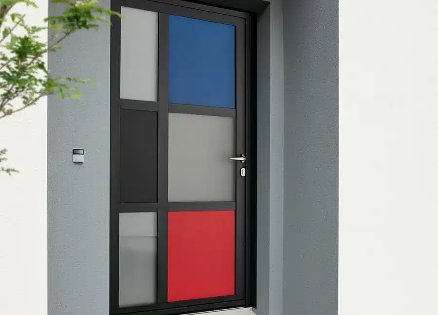 Porte PVC OuvertureS modèle Graphik