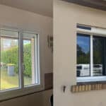 Pose d'une fenêtre PVC avec volet solaire en Essonne