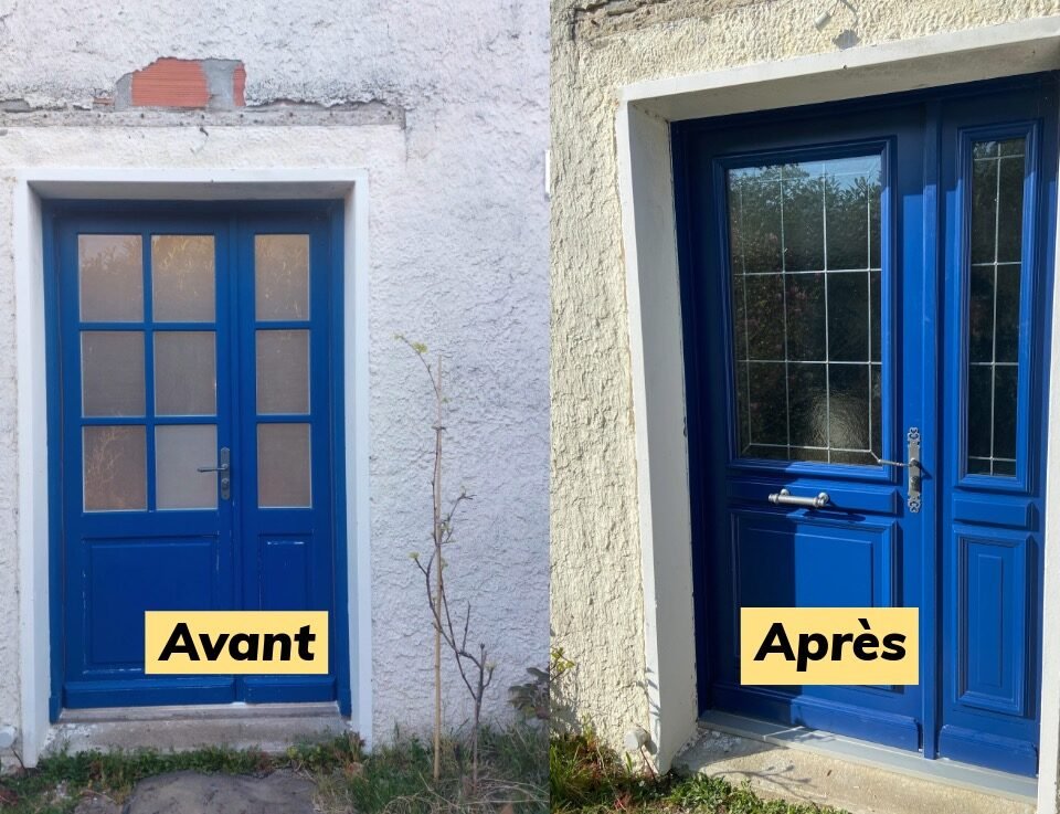 Pose d'une porte d'entrée sur mesure à Janville sur Juine