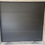 Changement d'une porte de garage en aluminium à la Ferté-Alais