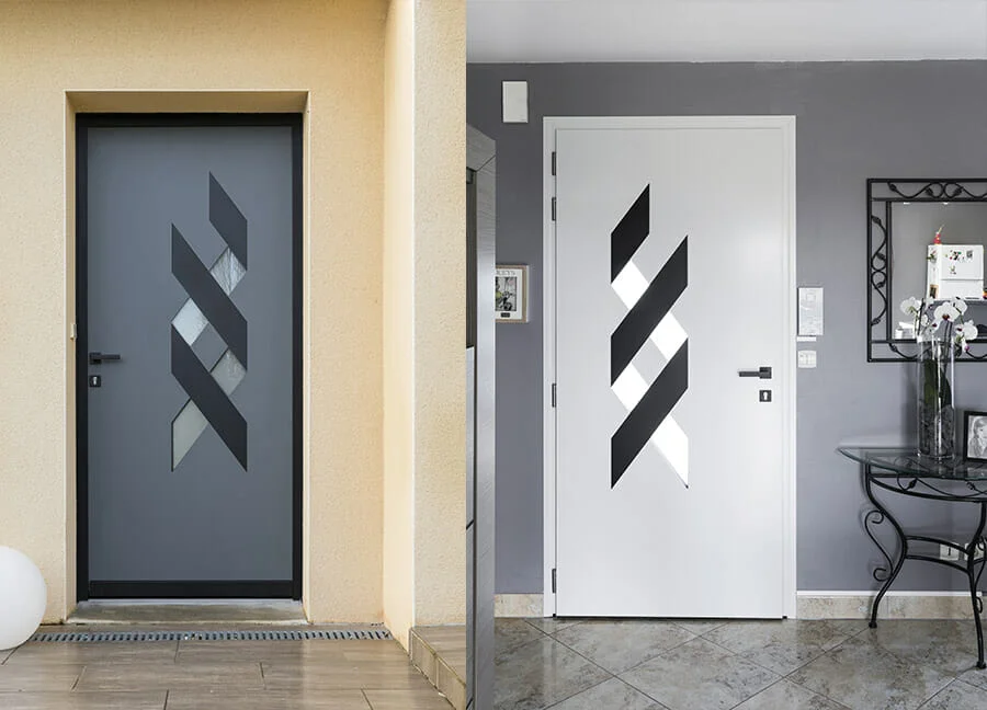 Porte en aluminium OuvertureS Concept