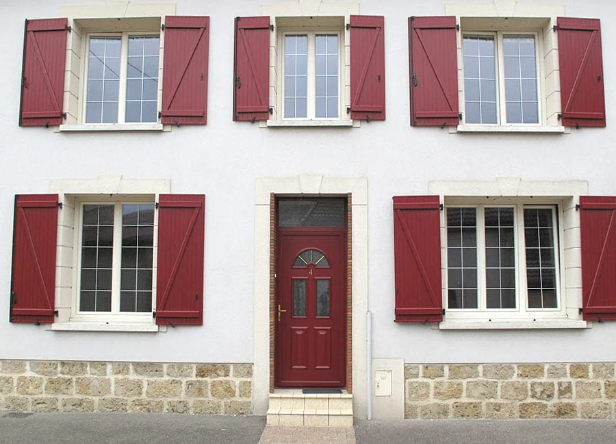 porte en aluminium modèle Galice de chez OuvertureS