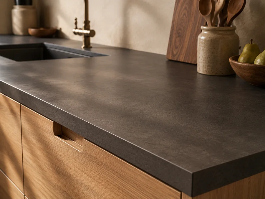 Plan de travail de cuisine en compact HPL